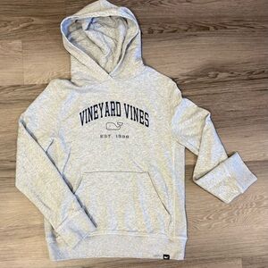 Vineyard Vines Light Gray Kids Hoodie, Large